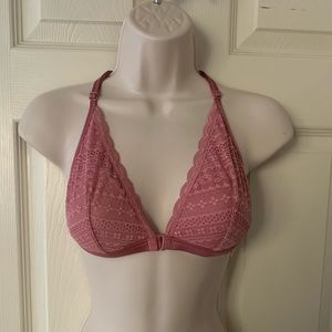 Victoria’s Secret Front Close Bralette Rosy Mauve